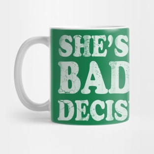 She's My Bad Decision Couples St Patricks Day Mug